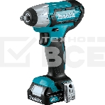 Гайковерт ак(уд) Makita TW140DWAE , 10.8В,2х2Ач Li-ion,0-3200у\м,140Нм,3\8',1.2кг,кейс,подсв,M8-M16 TW140DWAE, фото3