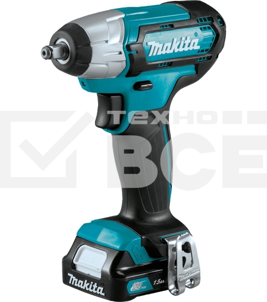 Гайковерт ак(уд) Makita TW140DWAE , 10.8В,2х2Ач Li-ion,0-3200у\м,140Нм,3\8',1.2кг,кейс,подсв,M8-M16 TW140DWAE