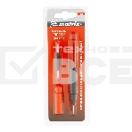 Ручка-отвертка с комбинированными битами Matrix для точных работ, PH0, PH000, SL1.5, SL3 CrV, фото7