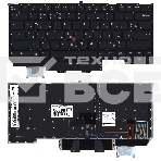 Клавиатура для ноутбука Lenovo ThinkPad X1 carbon Gen 6 2018 черная с подсветкой, фото2