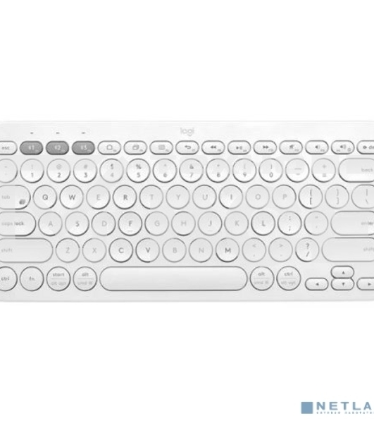 Клавиатура Logitech K380 беспроводная, Bluetooth, белый