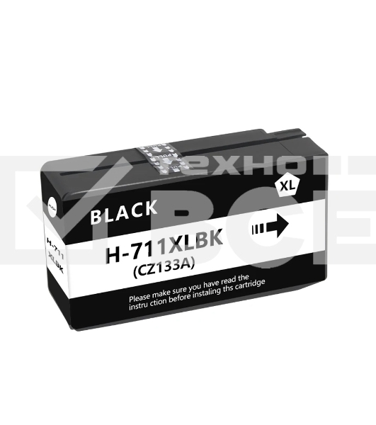 Струйный картридж NV Print 711 (NV-CZ133A) Black для HP Designjet T120/T520 (73 мл)
