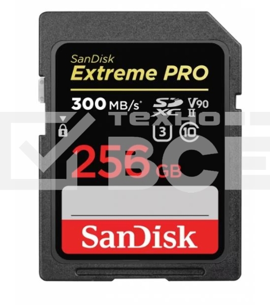 Карта памяти SANDISK SDXC 256GB UHS-II SDSDXDK-256G-GN4IN