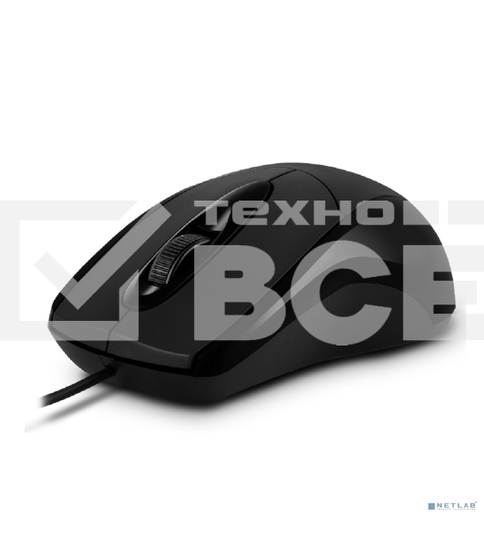 Мышь проводная SVEN RX-110 черный, 1000 dpi, USB, кнопки - 3