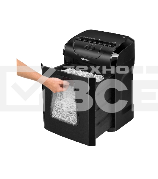 Шредер Fellowes PowerShred 12C FS-71201 {DIN P-4, 4х40мм, 12лст., 18лтр.,Safety Lock}