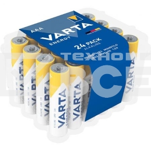 Батарея Varta Energy LR03 BOX24 AAA (24шт) блистер