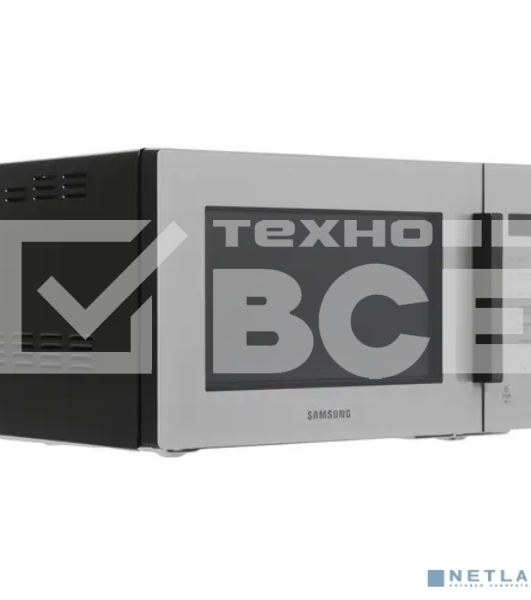 Микроволновая печь Samsung MS23T5018AG/BW серый, 23 л, 800 Вт, переключатели - сенсор