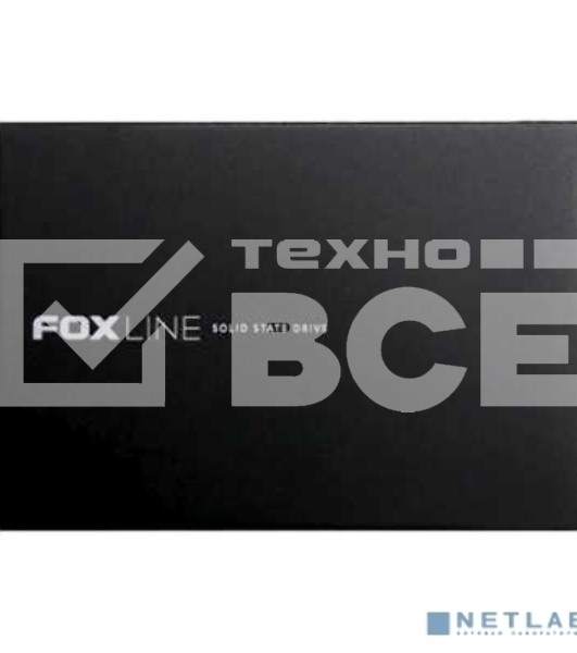 Накопитель SSD Foxline, 1TB, SATA III, 2.5