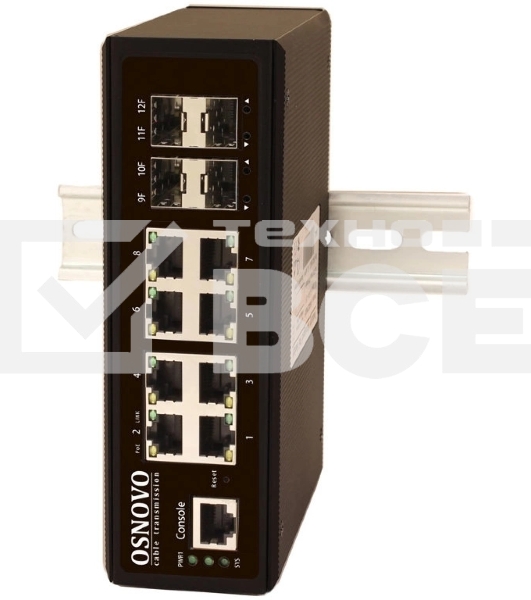 Коммутатор Osnovo SW-70804/IL неуправляемый