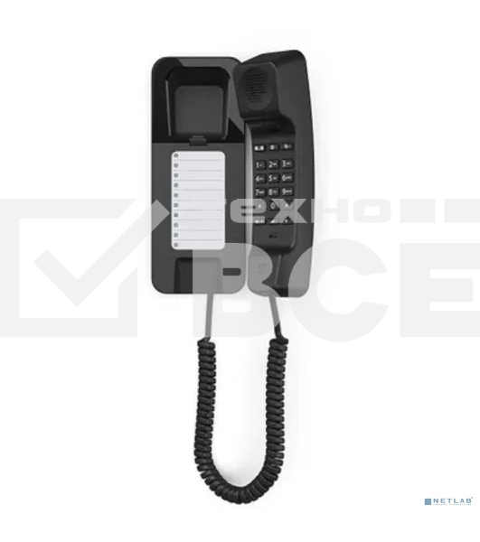 Телефон проводной Gigaset DESK200 черный