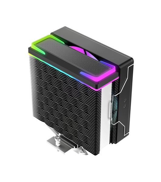 Кулер для процессора Ocypus Delta A40 SE BK ARGB, 120мм ARGB FAN, Top ARGB Panel, 4 HEAT PIPES, 4-PIN PWM, 800-1800 RPM, 31DBA, HYDRO BEARING, LGA115X/1200/1700/18XX, AM4/AM5