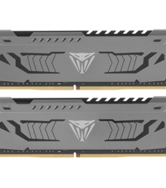 Оперативная память Patriot Viper Steel, DDR4, 32GB (1x32 GB), 3200 MHz, CL16, DIMM, радиатор, черный