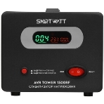 Напольный стабилизатор напряжения SMARTWATT AVR TOWER 1500RF (140W - 260W, 1500VA, 1.5 кВт, 50-60 Гц, розеток - 2, LED-д, фото12