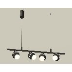 Светильник Ambrella light XB9002550/4 SBK/FR/CL черный песок/белый матовый/прозрачный MR16 GU5.3 (С9002, С1102, N7160), фото3