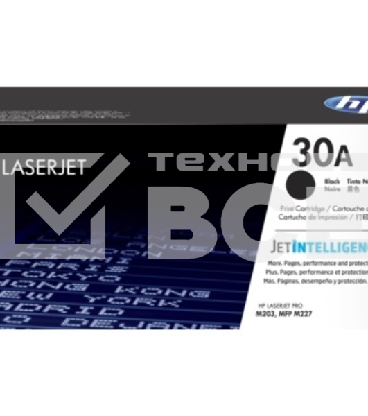 Картридж лазерный HP 30A черный для M203/MFP M227 (1600 стр)