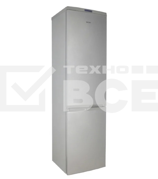 Холодильник DON R-295 NG нерж сталь двухкамерный 259/101л морозилка снизу