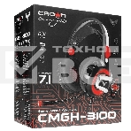 Гарнитура игровая CROWN CMGH-3100 Black&red, фото 1