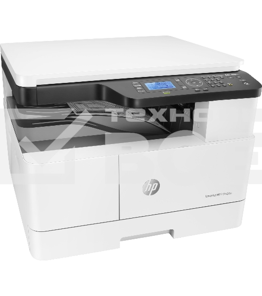 МФУ лазерный HP LaserJet MFP M438n (8AF43A), A3, ч/б, печ. до 22 стр/мин. (А4) до 12 стр/мин. (А3), 1200 x 1200 dpi (печать), 600x600dpi (скан.), USB, RJ-45