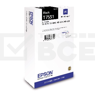 Картридж струйный EPSON повышенной емкости (5k) черный