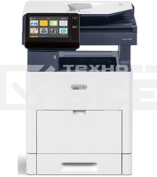 МФУ лазерный XEROX VersaLink B605V_S, A4, ч/б, печ. до 55 стр/мин., скан. до 55 стр/мин., 1200 x 1200 dpi (печать) 600x600dpi (скан.), USB, Ethernet