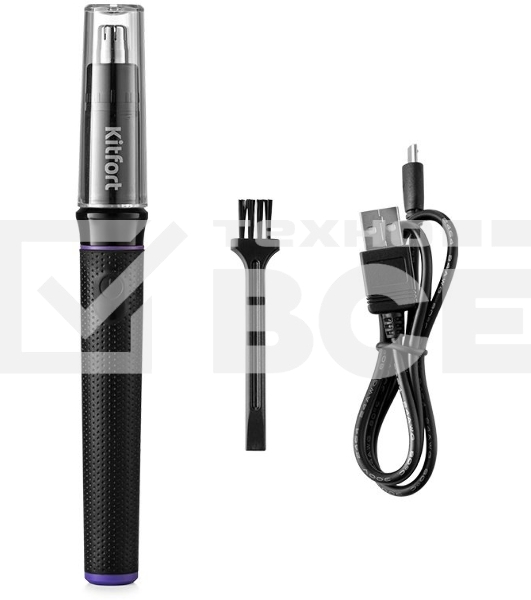 Триммер Kitfort KT-3105 черный 5Вт