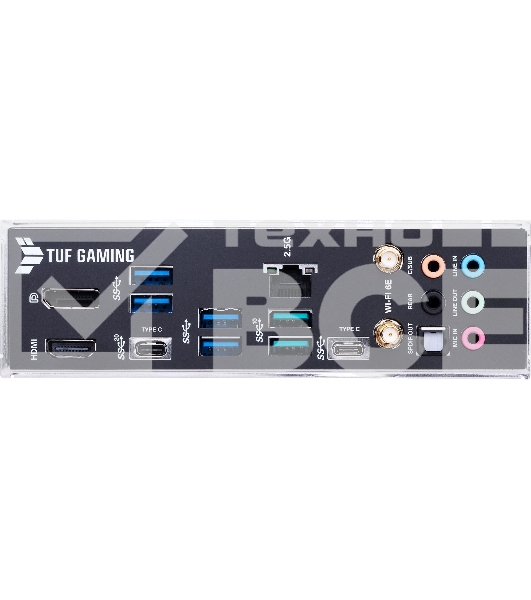 Материнская плата ASUS TUF GAMING Z690-PLUS WIFI, LGA1700, Intel Z690, 4xDDR5, 4xSATA, 4xM.2, 1xPCIe 5.0 x16, 1xPCIe 3.0 x4, 2xPCIe 3.0 x1, 1xDP, 1xHDMI, 1x2.5Gb LAN, Wi-Fi 6E, Bluetooth 5.2, 1xUSB-C 20Gbps, 1xUSB-C 5Gbps, 2xUSB-A 10Gbps, 4xUSB-A 5Gbps, 5