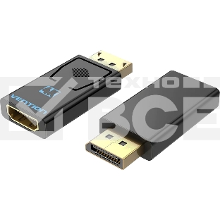 Адаптер-переходник Vention DisplayPort 20M > HDMI F 4K