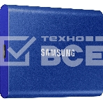 Внешний SSD Samsung T7, 2TB, USB 3.2 Gen 2 Type-C, R/W 1050/1000, синий, фото19