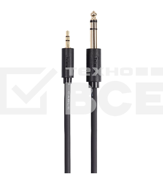 Кабель-адаптер  3.5ST(M)/6.35 ST(M), 1.5м, Telecom PRO <TAV6165-1.5M>