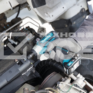Гайковерт ак(уд) Makita TW140DWAE , 10.8В,2х2Ач Li-ion,0-3200у\м,140Нм,3\8',1.2кг,кейс,подсв,M8-M16 TW140DWAE