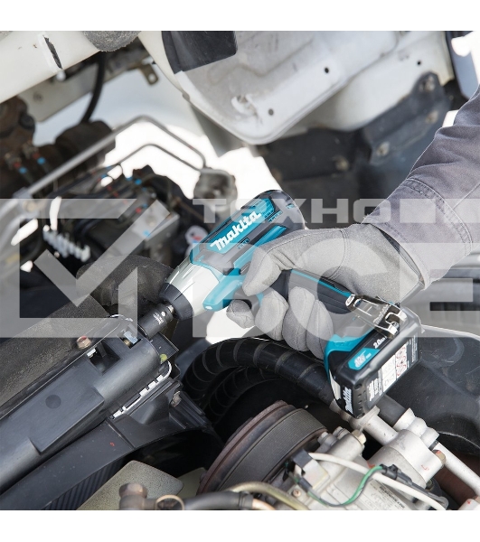Гайковерт ак(уд) Makita TW140DWAE , 10.8В,2х2Ач Li-ion,0-3200у\м,140Нм,3\8',1.2кг,кейс,подсв,M8-M16 TW140DWAE