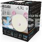 Ночник Gauss NN7024 мышка розовый, фото7
