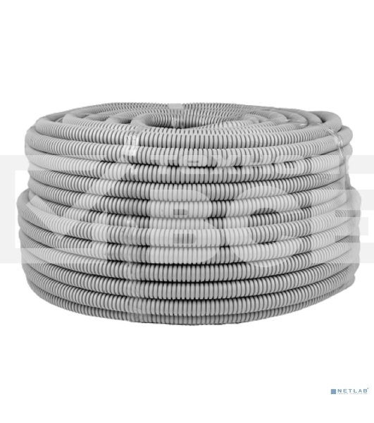 Труба гофрированная EKF tg-z-25 ПВХ Plast с зондом d 25 мм EKF PROxima бухта 50 м