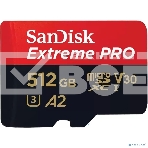 Флеш карта microSD 512GB SanDisk microSDXC Class 10 UHS-I A2 C10 V30 U3 Extreme Pro (SD адаптер) 200MB/s, фото3