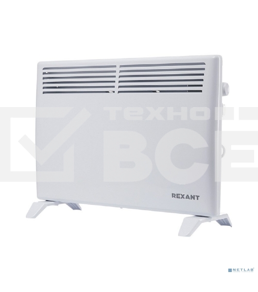 Конвектор Rexant 60-0119 белый, 1500 Вт, 20 м2, термостат