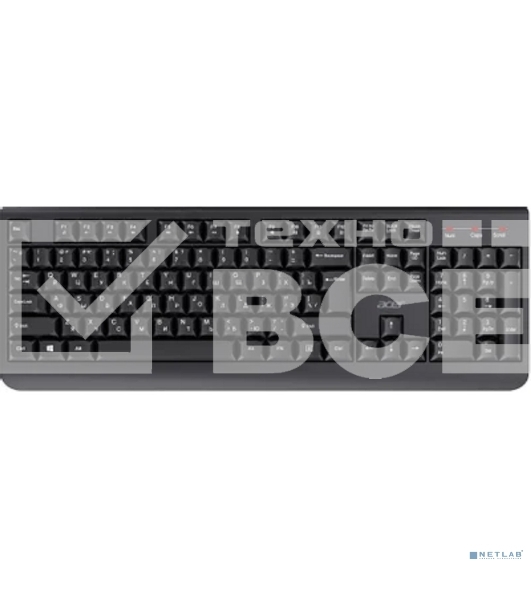 Комплект клавиатура+мышь Acer OCC401 беспроводной, USB, 1600 DPI, чёрный