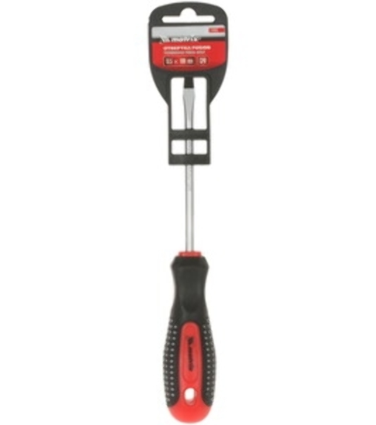 Отвертка Matrix Fusion 11419 SL5,0 х 100 мм, CrV, 3-х компонентная рукоятка 'anti slip'