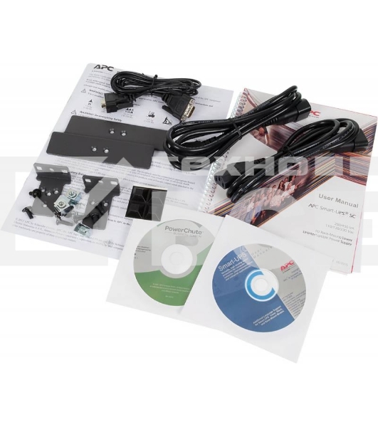 Источник бесперебойного питания APC Smart-UPS SC SC450RMI1U 280Вт 450ВА черный
