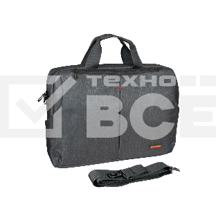 Сумка ExeGate BusinessPro EСС-012 Black, water resistant, черная, водоотталкивающий полиэстер, 15.6