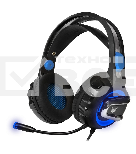 Гарнитура игровая CROWN CMGH-3101 Black&blue