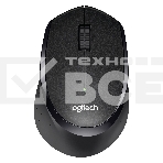 Мышь беспроводная Logitech M330 SILENT PLUS черный, 1000 dpi, радиоканал, USB, кнопки - 3, фото13