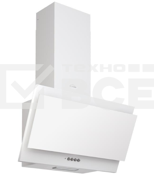 Вытяжка Elikor TITAN 60P-430-K3D белый/белый