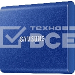 Внешний SSD Samsung T7, 2TB, USB 3.2 Gen 2 Type-C, R/W 1050/1000, синий, фото18