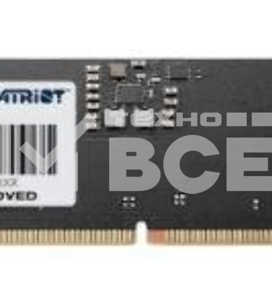 Оперативная память Patriot Signature, DDR5, 32GB (1x32 GB), 5600 MHz, CL46