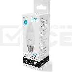 Лампа светодиодная Gauss Elementary 30222 12Вт цок.:E27 свеча 220B 4100K св.свеч.бел.нейт. (упак.:10шт), фото3