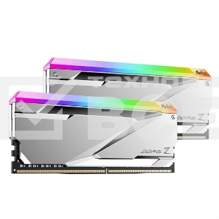 Оперативная память NETAC, DDR5, 32GB (2x16GB), 6600MHz, CL34, с радиаторами, RGB, серебристый