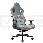 Кресло игровое Knight Craft Dragon серый эко.кожа крестов. металл, фото38