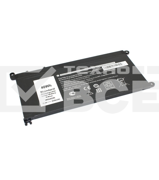 Аккумуляторная батарея для ноутбука Dell 15-5000 (WDXOR) 11.4V 40Wh 3500mAh OEM