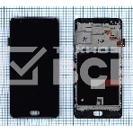 Дисплей для OnePlus 3T (TFT) черный c рамкой, фото 1