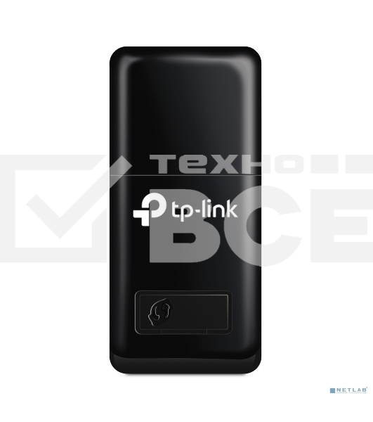 Сетевой адаптер TP-Link SOHO TL-WN823N Беспроводной USB мини адаптер 300 Мбит/с стандарта N c кнопкой QSS(Realtec)